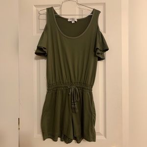 Dark Green Romper